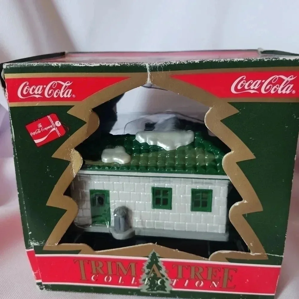 Collectible cocacola lot of 9 pcs christmas  ornaments